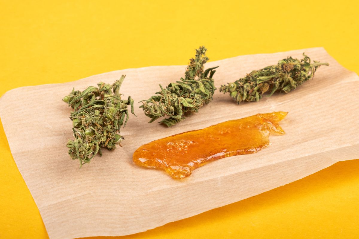 Cannabis and decarbed THCA diamonds