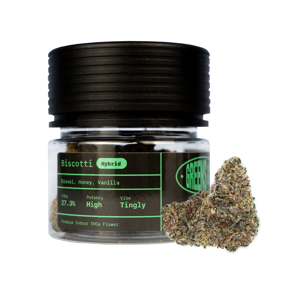 The Gary Payton THCa Pre-Roll - 1g offers a high-potency cannabis experience with a THC of 27.3% and notes of diesel, honey, and vanilla for a tingly vibe. Ideal for those seeking quality pre-rolls.